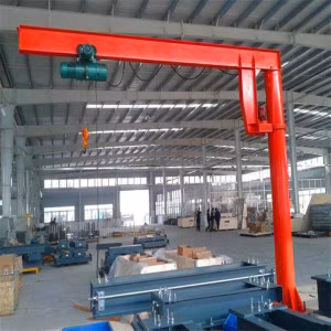 1ton2ton3ton 5ton 360 Rotated Foundation Mounted Cantilever Column Fixed Swing Swing Pillar Jib Crane for Workshop Warehouse Construction