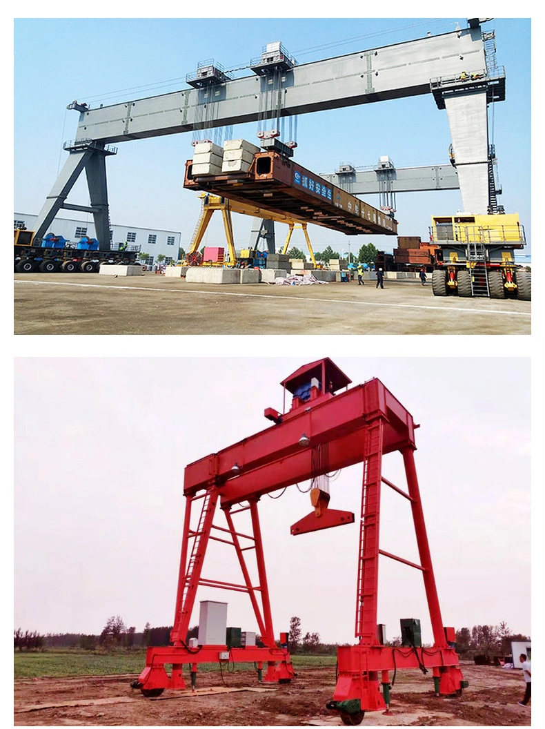 Double Girder 45ton Mobile Port Container Gantry Crane Price