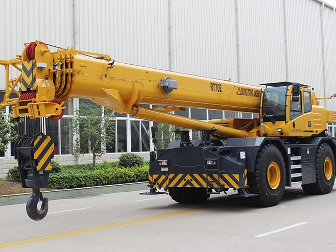 China High Quality Rt55u 55 Ton Port Tyre Crane